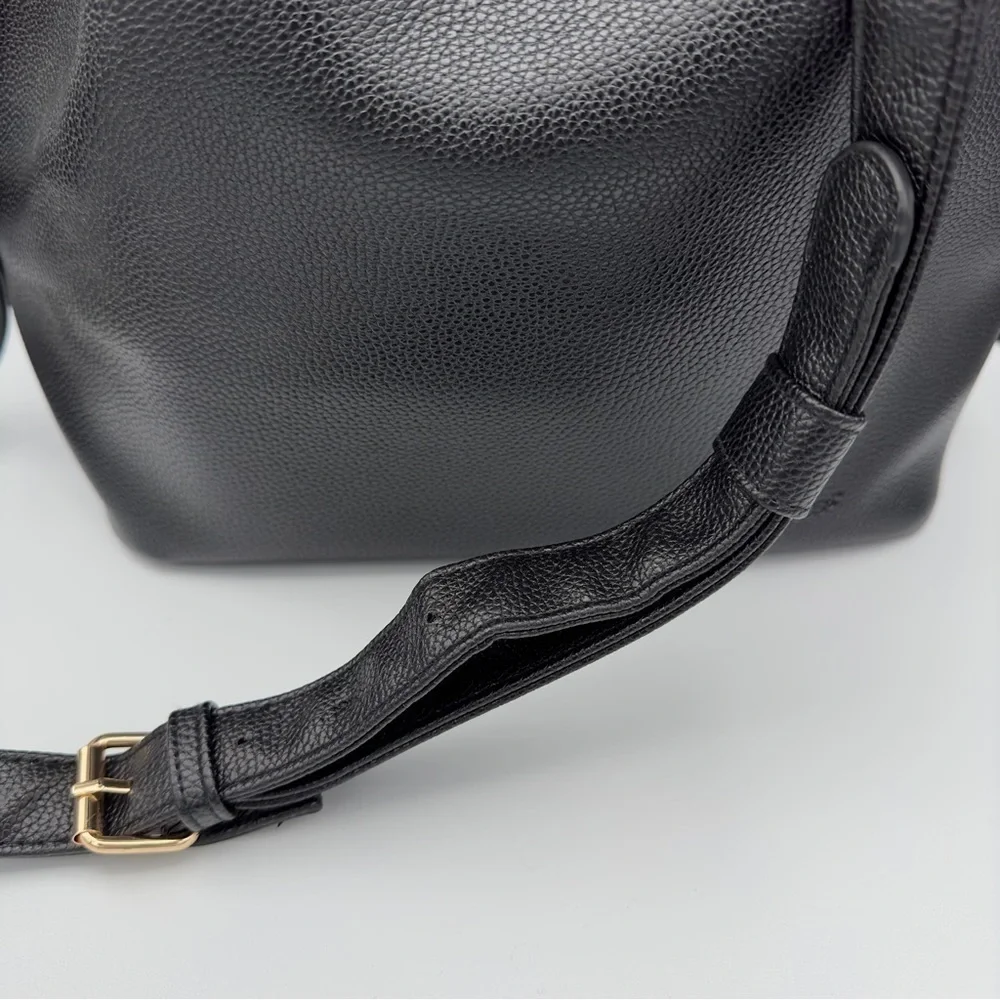 Bella Russo Bucket Crossbody Adjustable Strap PU Leather Western Bag Large NWT